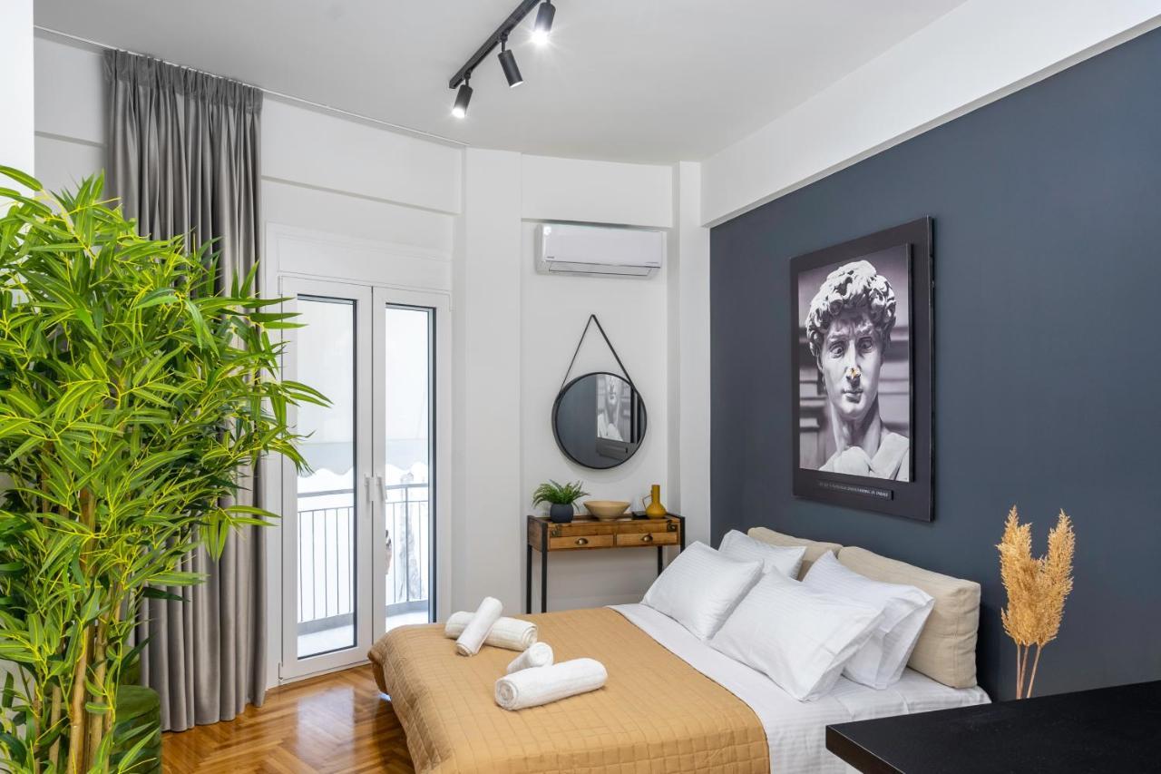 Luxury Studio Apartment In The Heart Of Athen Exterior foto